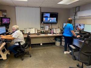 Communication Dispatchers working